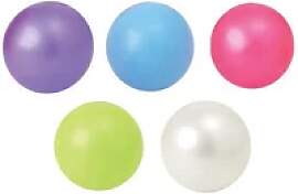 Perlmuttfarbener Gummiball Tremblay CT
