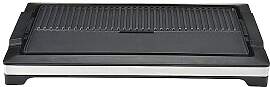 Petra - Elektrischer Grill in Schwarz/ Silber
