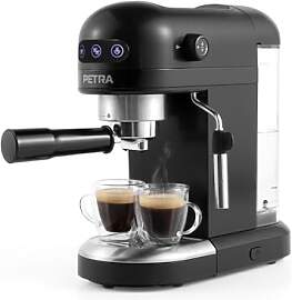 Petra Kaffeemaschine Barista, Espressomaschine mit 