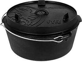 Petromax Feuertopf ft12 - Dutch Oven mit planem