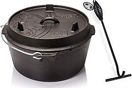 Petromax Feuertopf ft9-t (Dutch Oven Planer Boden) 