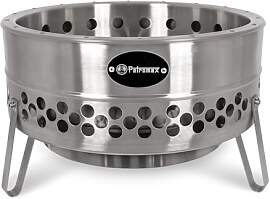 Petromax Tyropit Feuerschale Edelstahl, raucharm,