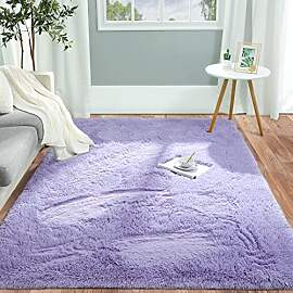 Pettop Flauschiger Shaggy-Teppiche für Mädchen,