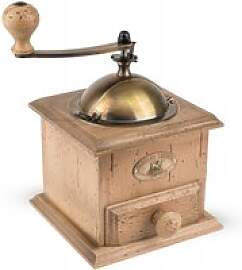 Peugeot Antique Kaffeemühle 21 cm Buchenholz