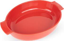 Peugeot Appolia Auflaufform oval 40 cm rot -