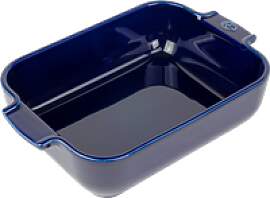 Peugeot Appolia Auflaufform rechteckig 25 cm blau