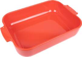 Peugeot Appolia Auflaufform rechteckig 36 cm rot - 