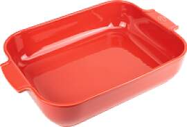 Peugeot Appolia Auflaufform rechteckig 40 cm rot - 