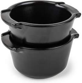Peugeot Ramekin Auflaufform Duo 11 cm satinschwarz 