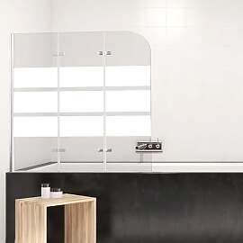Peviasot Duschwand für Badewanne 120x140 cm,
