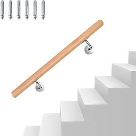 Peviasot Handlauf Buche Holz, 80cm