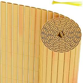 Peviasot PVC Sichtschutzmatte 90x500cm, Winddicht, 