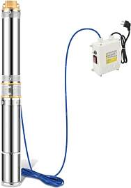 Peviasot Tiefbrunnenpumpe 0,37 kW aus Edelstahl