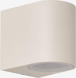 Pevot Aluminium-außenwandleuchte Beige Tapioca -