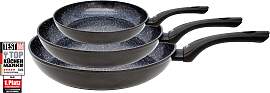 Pfannen-Set ELO BASIC "Belugo", schwarz, 