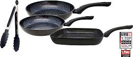 Pfannen-Set ELO "Pure Belugo", schwarz,