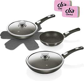 Pfannen-Set GENIUS "Bonafit Ø 20, 24, 28 cm, 
