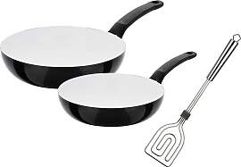 Pfannen-Set GSW "CERAMICA Blanca",
