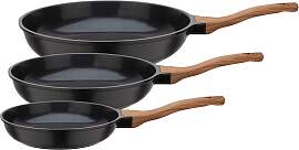 Pfannen-Set GSW "Natural Fit", schwarz,