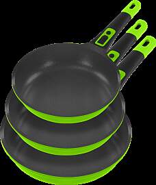 Pfannen-Set KING "»Click-Grip Xylan Plus