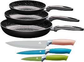 Pfannen-Set KING, schwarz, Ø:28cm, Pfannen,