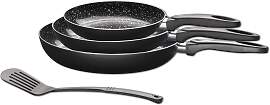 Pfannen-Set KING, schwarz, Ø:28cm, Pfannen,