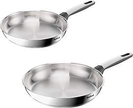 Pfannen-Set TEFAL "Emotion+", edelstahl, 