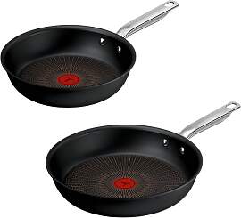 Pfannen-Set TEFAL "Experience", schwarz, 