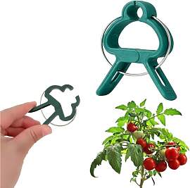 pflanzenclips Pflanzenclips in Grün für Blumen,
