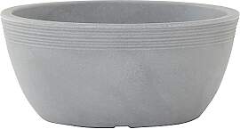 Pflanzschale Malaga 48 grau Ø 48 cm x 22 cm