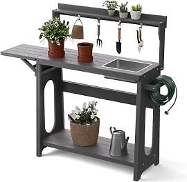 Pflanztisch Outdoor HIPS mit klappbarer
