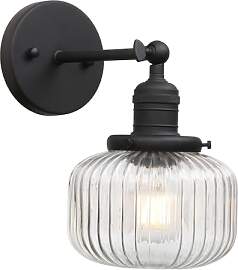 Phansthy Vintage Wandleuchte Modernes gestreiftem