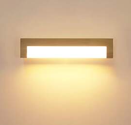 Pheashine LED Wandleuchte Holz Innen, Moderne 18W