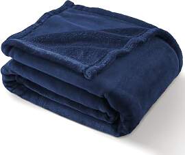 PHF Kuscheldecke Flauschig Fleecedecke 130x150cm - 