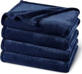 PHF Kuscheldecke Flauschig Fleecedecke 220x240cm - 