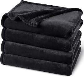 PHF Kuscheldecke Flauschig Fleecedecke 220x240cm - 