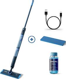 PHILIPS Akku-Wischmopp "OneUp elektrischer
