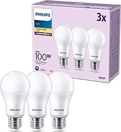 Philips Classic LED E27 Lampe, 100W, matt,
