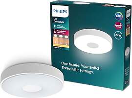 Philips Coiner LED Deckenleuchte, SceneSwitch,