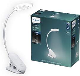 Philips Forys Clip tragbare Tischleuchte, 5W,