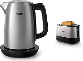 Philips HD9359/90 Wasserkocher aus Edelstahl für