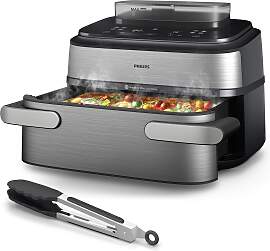 PHILIPS Heißluftfritteuse "NA565/02 Steam