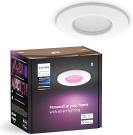 Philips Hue Smart Slim Einbauleuchte, 90mm,