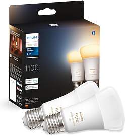 Philips Hue White Ambiance E27 LED Glühbirne,