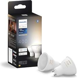 Philips Hue White Ambiance GU10 LED Spot 2er Pack