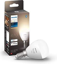 Philips Hue White E14 LED Lampe, Tropfenform,