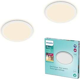 Philips LED Badezimmer Deckenleuchte Superslim (15 