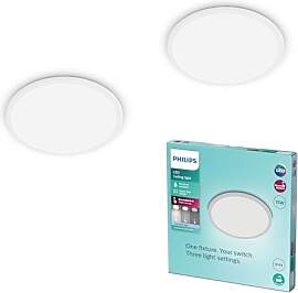 Philips LED Badezimmer Deckenleuchte Superslim (15 