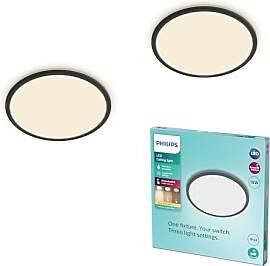 Philips LED Badezimmer Deckenleuchte Superslim (18 
