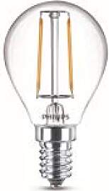 Philips LED Classic E14 Lampe, 25 W, P45,